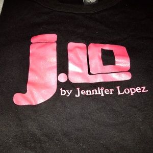 Vintage J Lo crop Tee